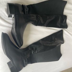 Torrid knee length boots size 9w wide calf, brand new, never worn, no box.